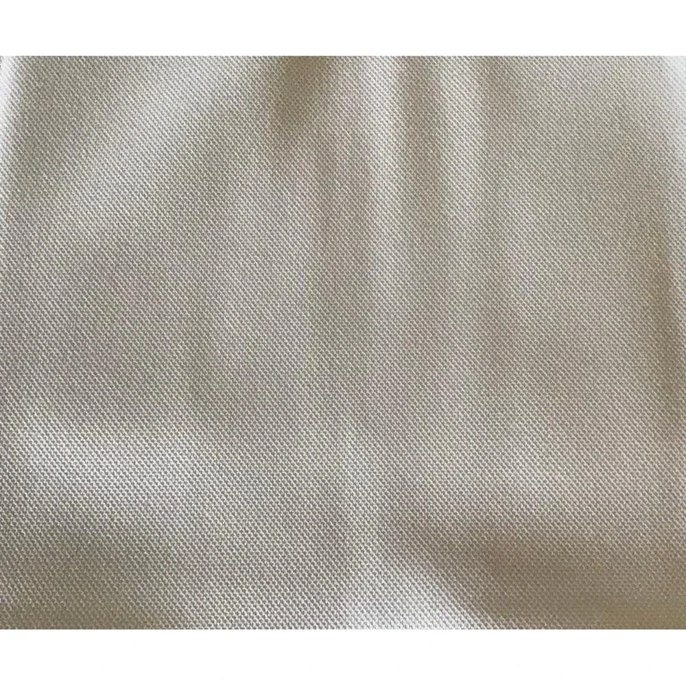 VTG 70's White Cloth Napkins (10) Twill Weave Polyester Linens Classic Elegant